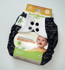 BumGenius Albert Organic Black