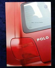 VW Polo 6N2 brochure 10/1999, with colors and upholstery