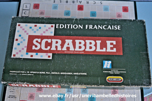 Jeu société scrabble - jeu, de