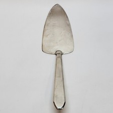 Antique Silver Metal Cake Shovel 