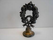 ORNEMENT FLORAL BRONZE XIXème