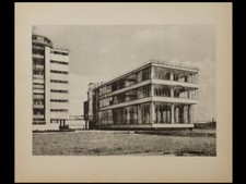 ROTTERDAM, BUREAUX USINE VAN NELLE -1935- 3 PLANCHES ARCHITECTURE- BRINKMAN