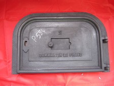 P554 ANCIENNE PORTE FOUR A PAIN FONTE DEBUT DU SIECLE