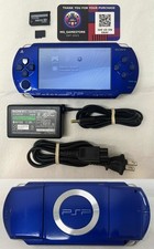 PSP 1000 Console + Charger/New Battery/Region Free/6.60 ARK cIPL/ Metallic Blue