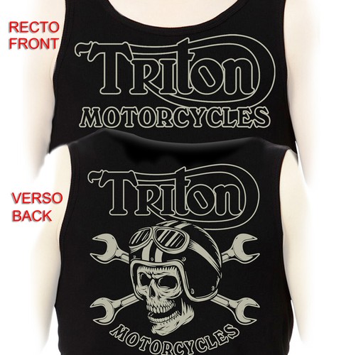 Débardeur triton motorcycles - triton,