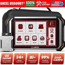 ANCEL DS600BT Car Diagnostic Bidirectional Scanner Tool All System IMMO Coding