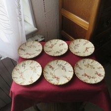 6 Sarreguemines earthenware