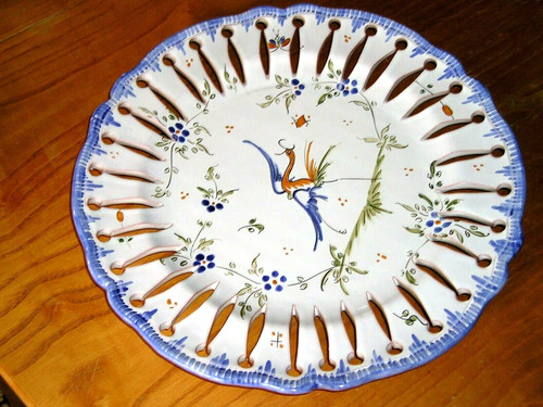 Grande assiette moustiers - grande,