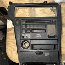89-92 OEM Toyota Cressida MX83 Radio bezel Trim & CD/Cassette Player