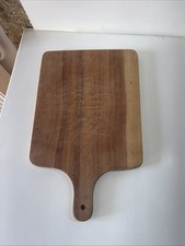 VINTAGE ANCIENNE PLANCHE A DECOUPER BOIS BILLOT  CUISINE DECO RÉTRO 4