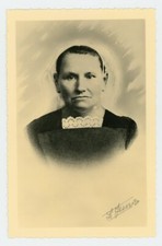 PHOTO, tirage signé une femme