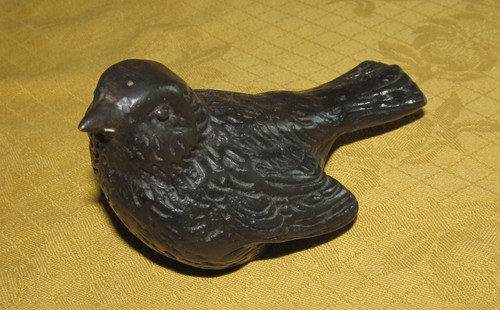 Antique bronze animal bird - antique,