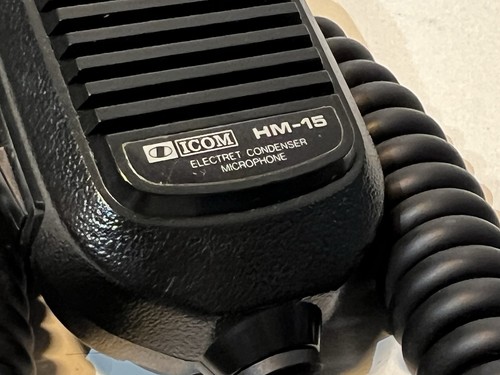 Microphone icom 15 - microphone, hm-15