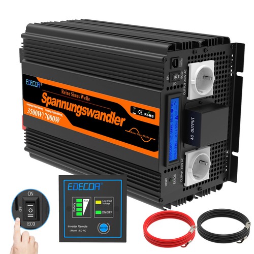 Edecoa convertisseur 12v 220v - convertisseur,