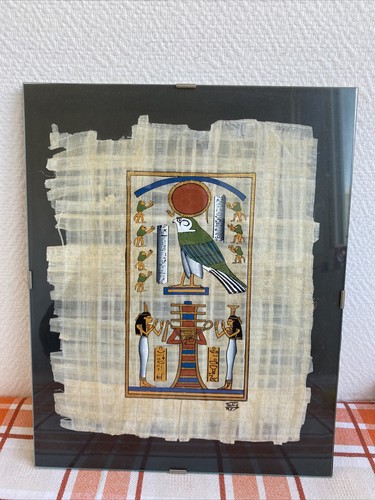 Ancien parchemin egyptien - egyptien, dieu