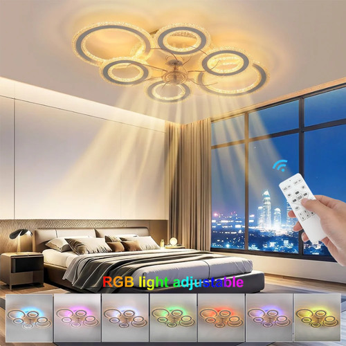 Ventilateur plafond led - ventilateur, de
