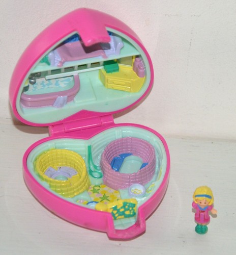 Polly pocket vintage - polly, coeur