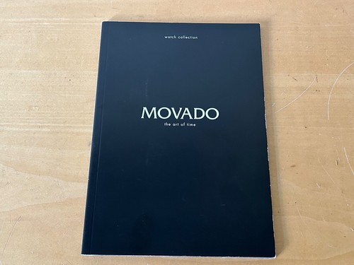 Booklet folleto movado - booklet,