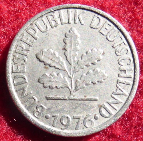 Germany pfennig 1976 d - 1,