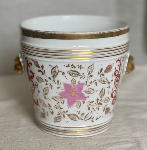 Pot fleurs porcelaine de - fleurs,