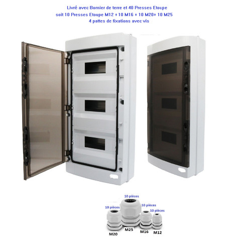 Coffret électrique étanche