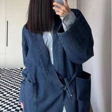 Veste Kimono En Jean Pour