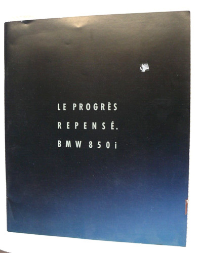 Catalogue vente bmw - catalogue, 850i