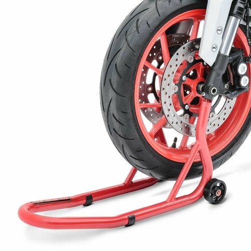 Béquille moto roue avant