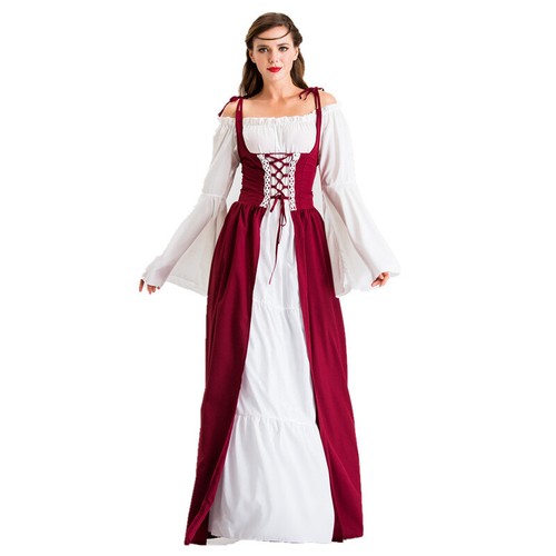 Femme médiéval robe longue - femme,