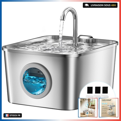 Fontaine eau chat - a,