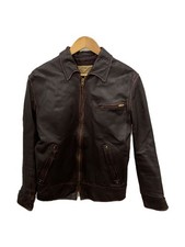 AVIREX Leather Jacket Blouson M owhide BRW 6141017
