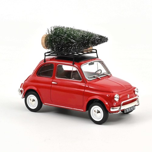 Fiat 500 1968 voiture rouge - fiat, l