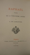 Lamartine  Raphael. Pages de