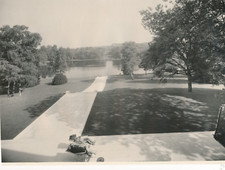 architecture garden nature deckchair photo photography era