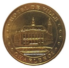 Monnaie de Paris. Belgique - Charleroi. Hôtel de ville Heureux anniversaire 2003