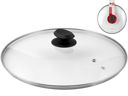 Couvercle verre bord inox - en,