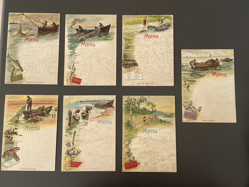 Lot menus publicitaires - lot,