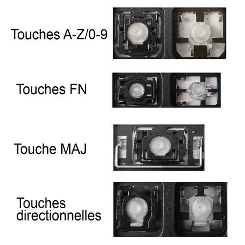 Touche clavier pour - clavier, fr