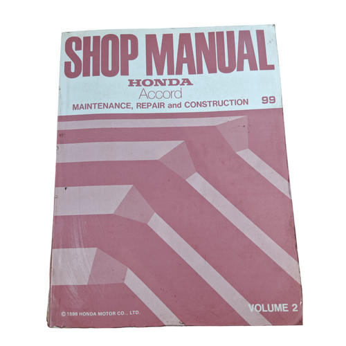 Manuel atelier volume de - d'atelier, 2