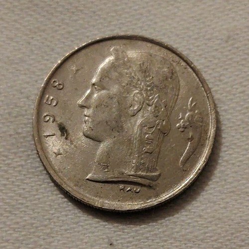 Pièce belgique francs 1963 - pièce,