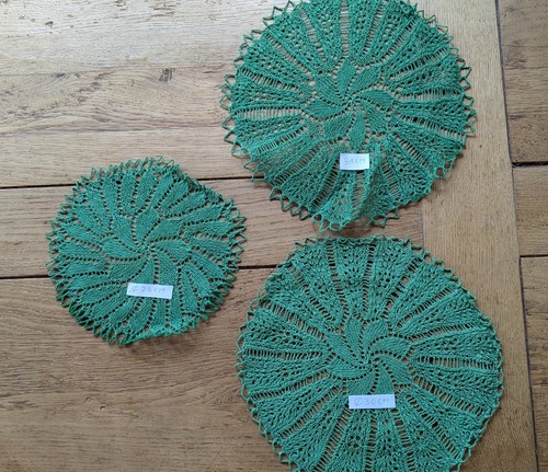 Ensemble napperons - de,