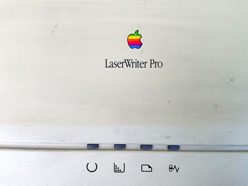 Rare laser writer pro apple - writer,