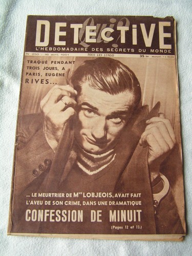 Détective 1951 250 bricon - 250,