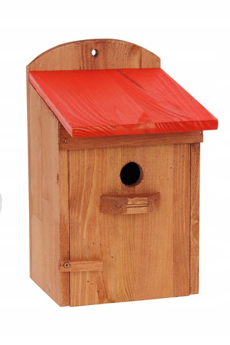 Nichoir bois bl10 - rouge, x