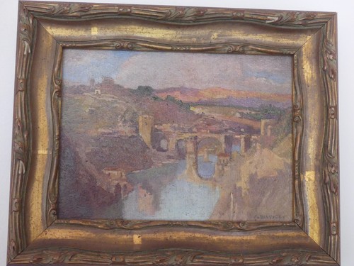 Tableau ancien sauvigny - tableau, ancien.