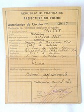 1946 LYON SILK MANUFACTURER CIRCULATE PERMIT