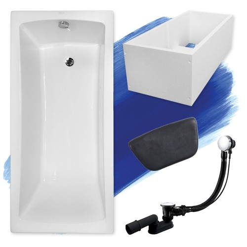 Baignoire rectangulaire optima - rectangulaire,
