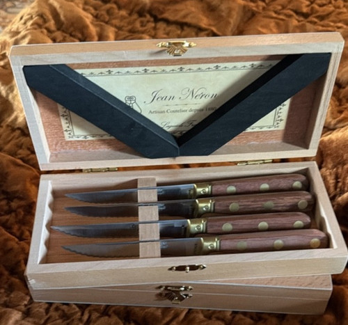 Laguiole france set - 4, wood