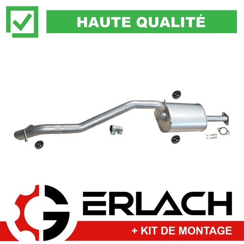 Silencieux arriere pour ford - silencieux,