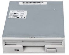Lecteur De Disquettes SONY 1.44MB FDD Ordinateur Interne Floppy Drive Blanc